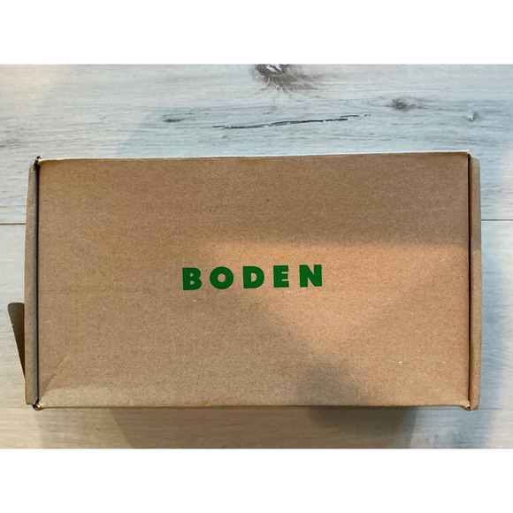 Boden Nya Structured Penny Loafers Tan Women's Size 7.5 New in Box - Picture 11 of 11